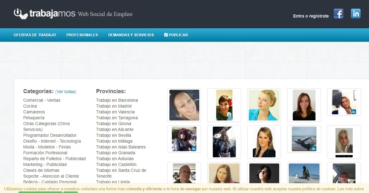Trabajamos pagina empleo online espana
