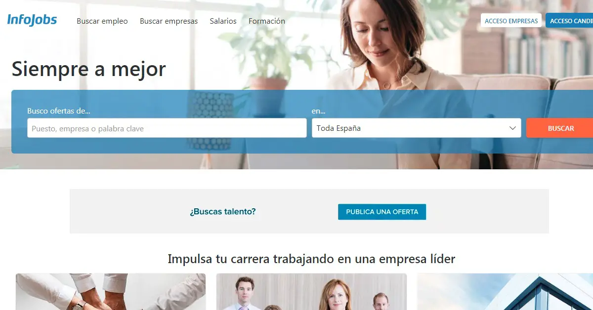 pagina empleos espana Infojobs