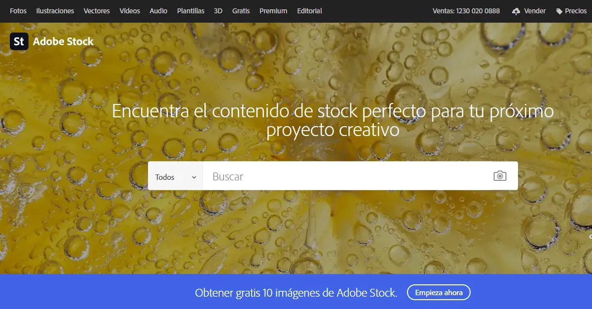 Adobe Stock banco de imagenes