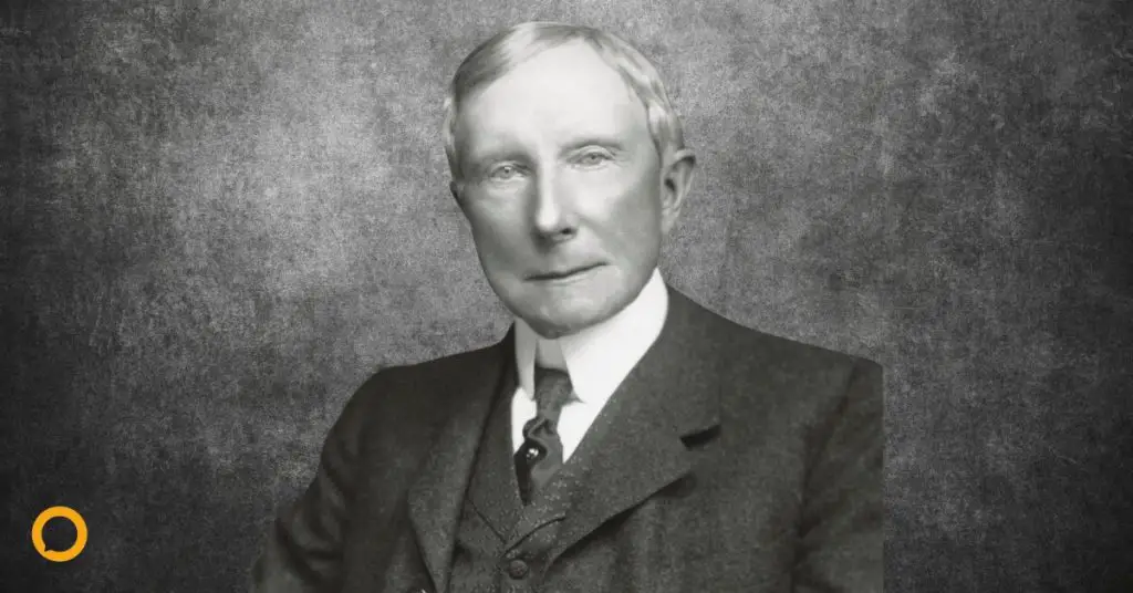 como se hizo millonario John D. Rockefeller